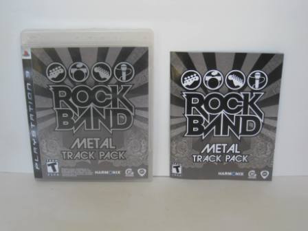 Rock Band Metal Track Pack (CASE & MANUAL ONLY) - PS3